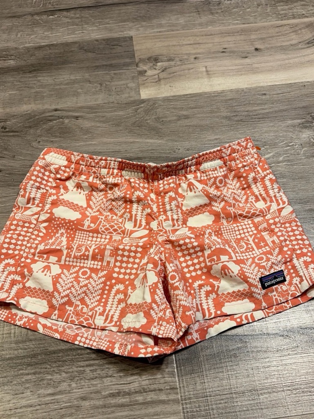Patagonia kids xl patterned shorts